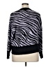 Torrid Animal Print Black Purple Pullover Sweater Size 1X Plus (1) - photo 2
