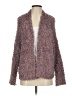 Pins and Needles 100% Polyester Tweed Purple Cardigan Size XS - photo 1