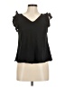 New In Black Short Sleeve Top Size M - photo 1
