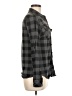 DJT Plaid Gray Long Sleeve Blouse Size M - photo 4