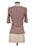 Max Studio Brown Short Sleeve Top Size XS - photo 2