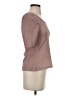 Max Studio Brown Short Sleeve Top Size XS - photo 4