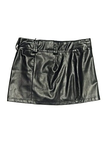 Cotton Candy LA Faux Leather Skirt (view 2)