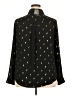 Torrid 100% Polyester Print Black Long Sleeve Blouse Size 2X Plus (2) - photo 2