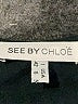 See By Chloé 100% Polyester Black Cocktail Dress Size 6 - photo 7