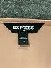 Express Outlet 100% Polyester Tan Short Sleeve Blouse Size XS - photo 7