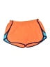 Under Armour Color Block Orange Athletic Shorts Size L - photo 1