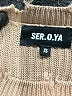 Ser.O.Ya 100% Cotton Brown Long Sleeve Top Size XS - photo 7