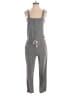n:Philanthropy Metallic Gray Jumpsuit Size S - photo 1