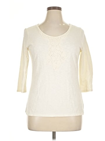 Coldwater Creek 3/4 Sleeve T-Shirt (view 1)