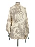 Skemo 100% Rayon Tan Cardigan Size S - photo 2