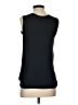 Vince. 100% Leather Black Sleeveless Blouse Size 0 - photo 2