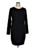 Athleta Solid Black Casual Dress Size XL - photo 1