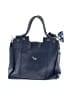 Emma Fox 100% Leather Solid Blue Leather Shoulder Bag One size - photo 3