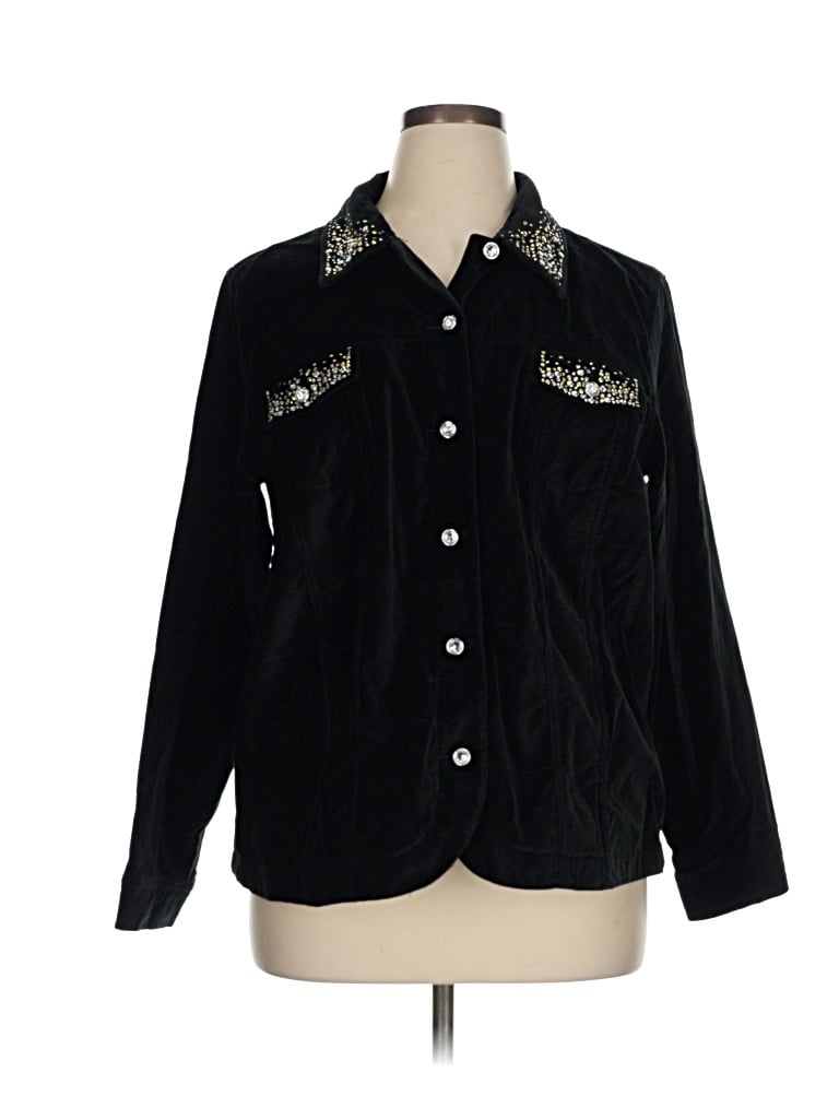 Pre-owned Quacker Factory Jacket In Black