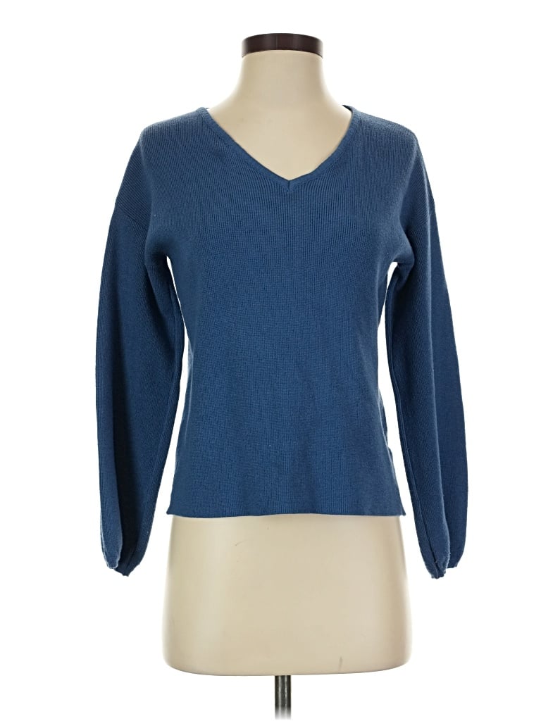 Pre-owned Anrabess 3/4 Sleeve T-shirt In Blue