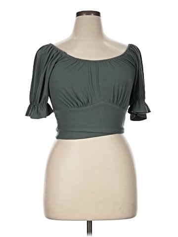 Listicle Short Sleeve Top (view 1)
