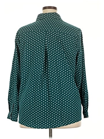 Susan Graver Long Sleeve Blouse (view 2)