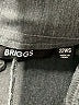 Briggs Chevron-herringbone Gray Dress Pants Size 22 - photo 4