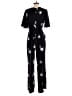 Vince Camuto Graphic Black Jumpsuit Size 4 - photo 2
