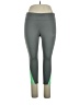 Nike Color Block Green Active Pants Size 1X - photo 1