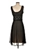 Connected Apparel 100% Polyester Black Cocktail Dress Size 8 (petite) - photo 2