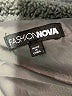 Fashion Nova 100% Polyester Gray Vest Size L - photo 3