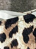 Swim Solutions Animal Print Ivory Swimsuit Top Size 8 - photo 4