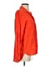 Mango Orange Long Sleeve Blouse Size S - photo 4