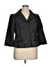 Isabella suits 100% Polyester Tweed Gray Blazer Size 14 - photo 1