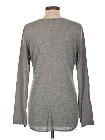 Nanette Lepore Long Sleeve Silk Top (view 2)