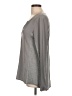 Nanette Lepore 100% Silk Gray Long Sleeve Silk Top Size L - photo 5
