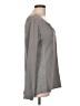 Nanette Lepore 100% Silk Gray Long Sleeve Silk Top Size L - photo 4
