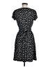Style&Co Polka Dots Black Casual Dress Size Med Petite - photo 2