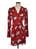 WAYF 100% Polyester Burgundy Casual Dress Size S (estimated) - photo 1