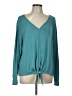 St. John's Bay Teal Cardigan Size L - photo 1