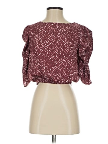 Paper Crane 3/4 Sleeve Blouse (view 1)