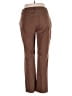 JM Collection Solid Brown Casual Pants Size 14 - photo 2
