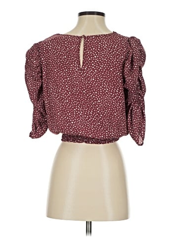 Paper Crane 3/4 Sleeve Blouse (view 2)