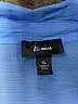 B.wear Blue 3/4 Sleeve Button-Down Shirt Size XL - photo 7