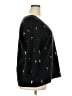 Sydney Easton Print Black Pullover Sweater Size 3X - photo 4