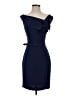 Max and Cleo Solid Blue Cocktail Dress Size 0 - photo 1