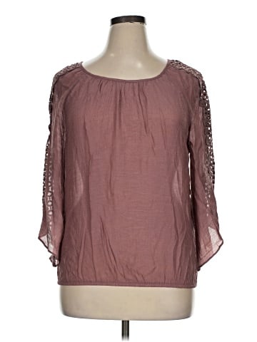 Perseption Concept 3/4 Sleeve Blouse (view 1)