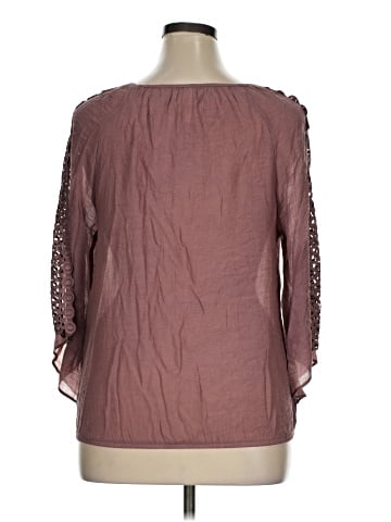 Perseption Concept 3/4 Sleeve Blouse (view 2)