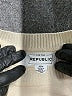 For The Republic Stripes Ivory Pullover Sweater Size M - photo 7