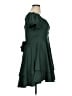 Lyaner Solid Green Cocktail Dress Size XL - photo 4