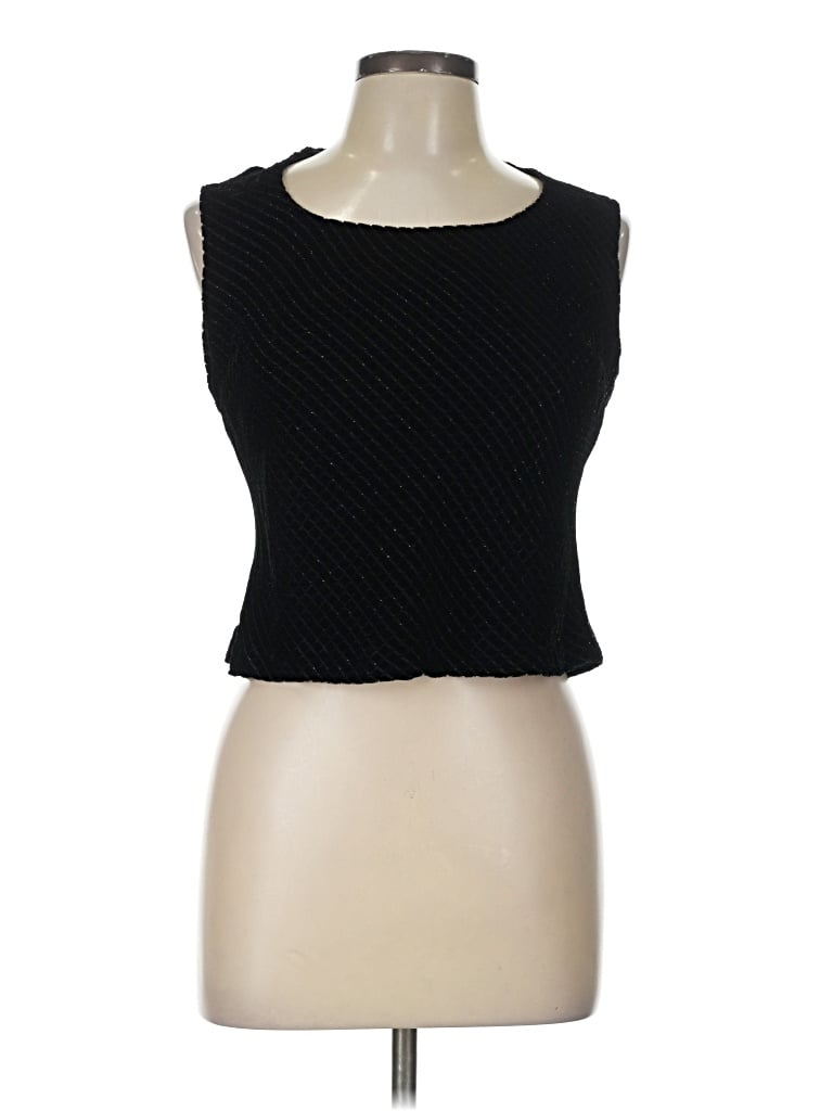 Pre-owned Ann Taylor Tank Top Black Strapless Neckline Tops