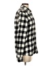 Topman 100% Cotton Checkered-gingham Black Long Sleeve Button-Down Shirt Size S - photo 4