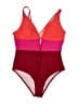 Unbranded Color Block Red One Piece Swimsuit Size XL (estimated) - photo 1