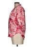 Gloria Vanderbilt Print Red Short Sleeve Blouse Size L (estimated) - photo 5